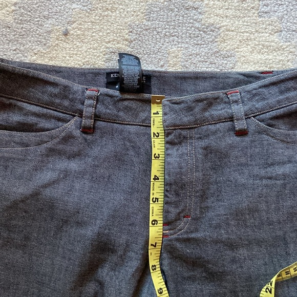 Vintage Kenneth Cole low rise boot cut denim size 6 in space gray. - Picture 4 of 9